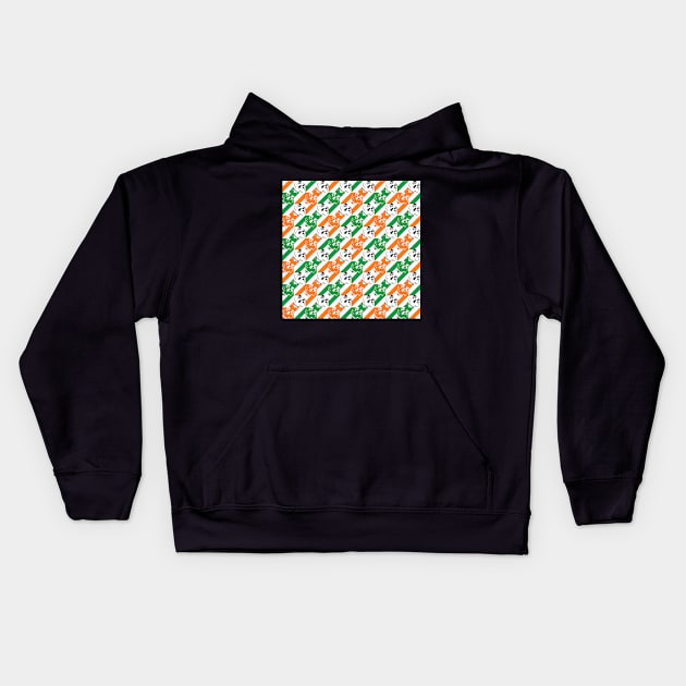 irish houndstooth of the dead Kids Hoodie by B0red